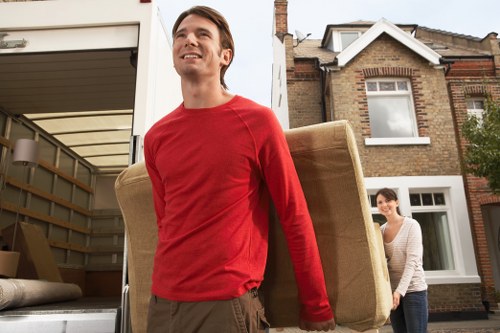 Moving day planning for a flat or apartment in Shoreditch