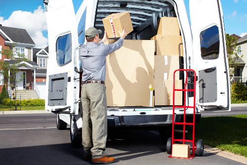 Moving day preparation for a Shoreditch flat or apartment
